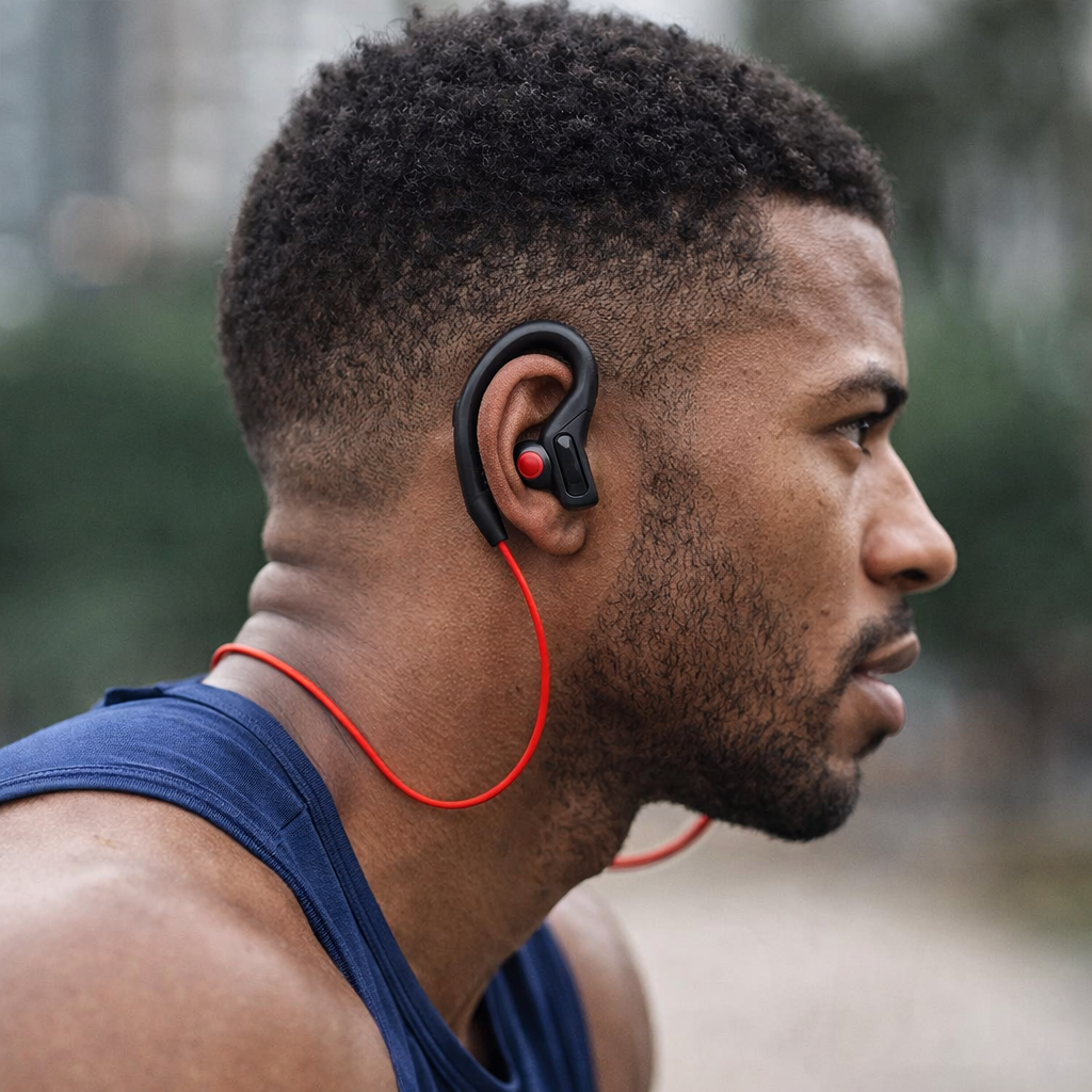 K98 Sports Bluetooth Earphones.